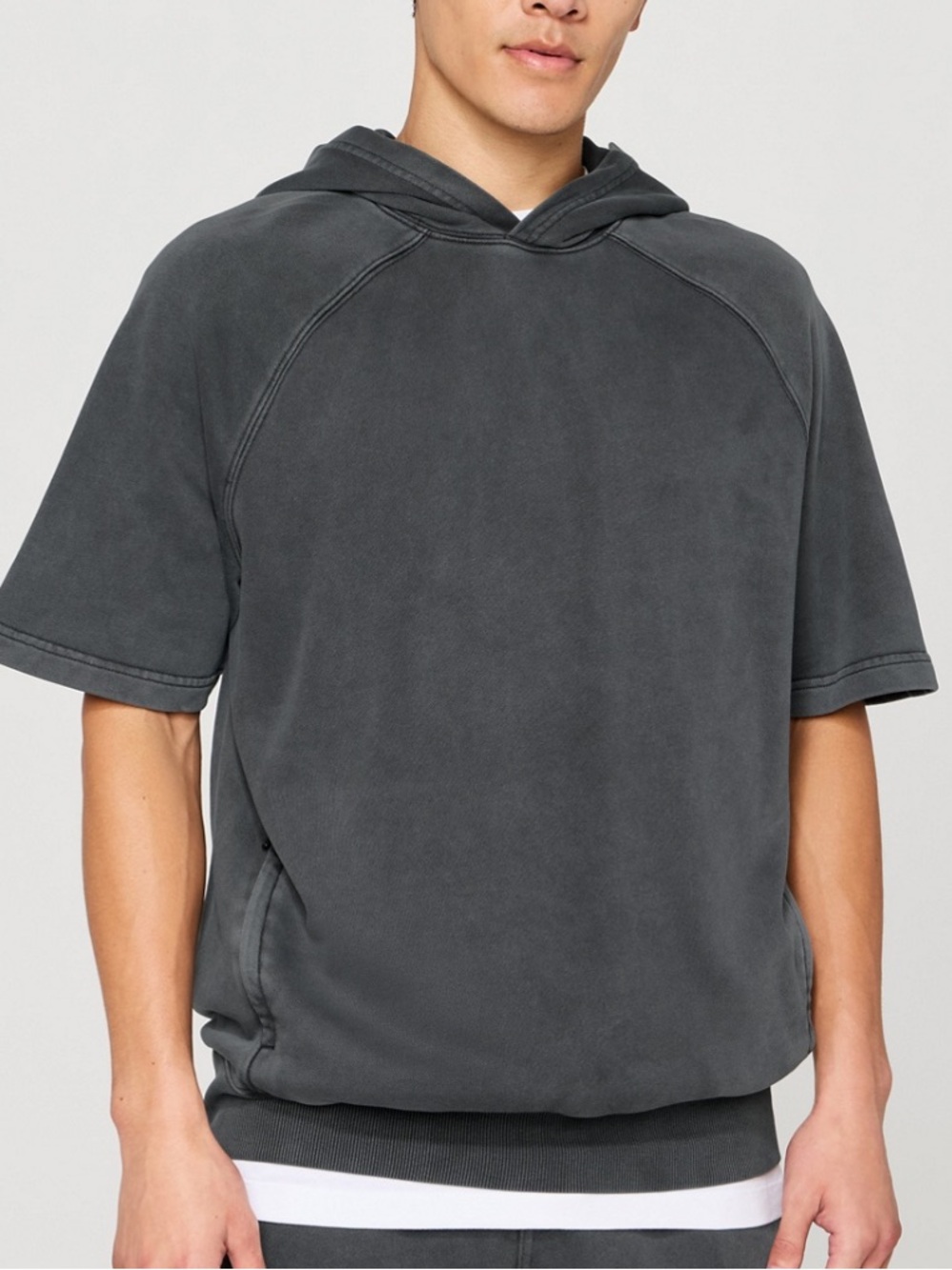 Fabletics Short-Sleeve Hooded | X-Large